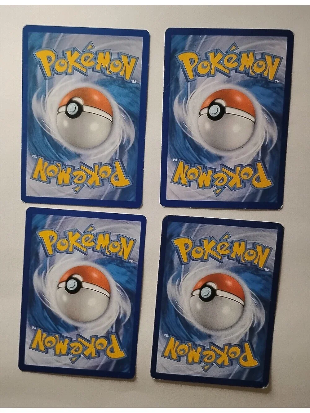 Pokemon TCG Pikachu non holo 27/111 2014 (2) & Pikachu 35/108, 48/162 (4)